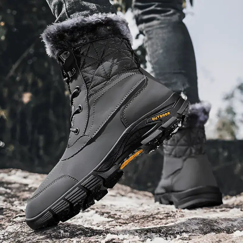 Chaussures grand froid marche longue isolées