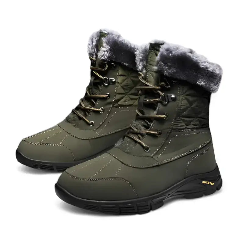 Chaussures grand froid marche longue isolées