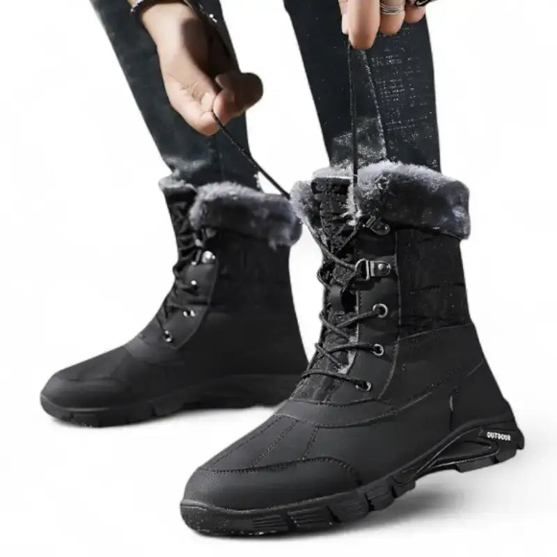 Chaussures grand froid marche longue isolées