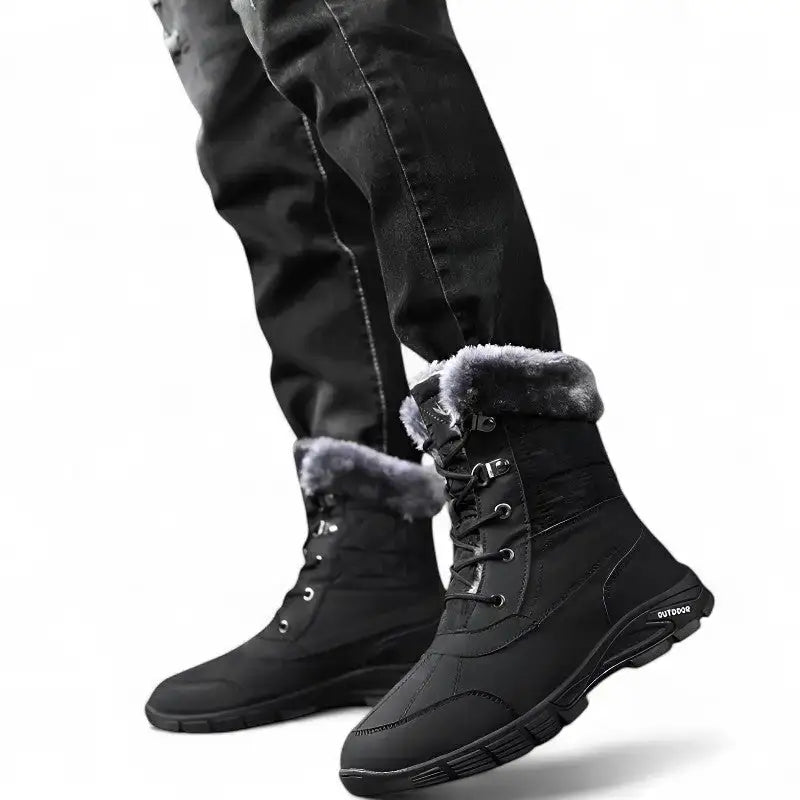 Chaussures grand froid marche longue isolées