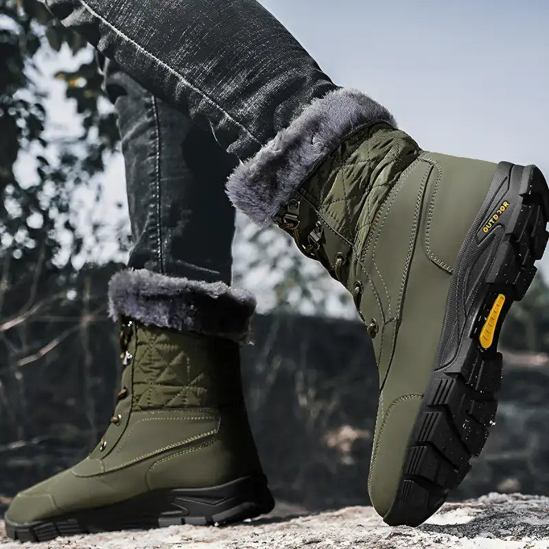 Chaussures grand froid marche longue isolées