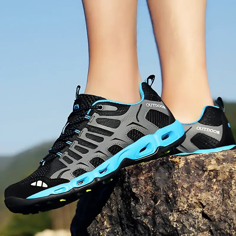 Chaussures randonnée été homme drainage rapide