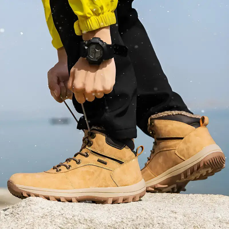 Chaussures randonnée hiver doublure mixte