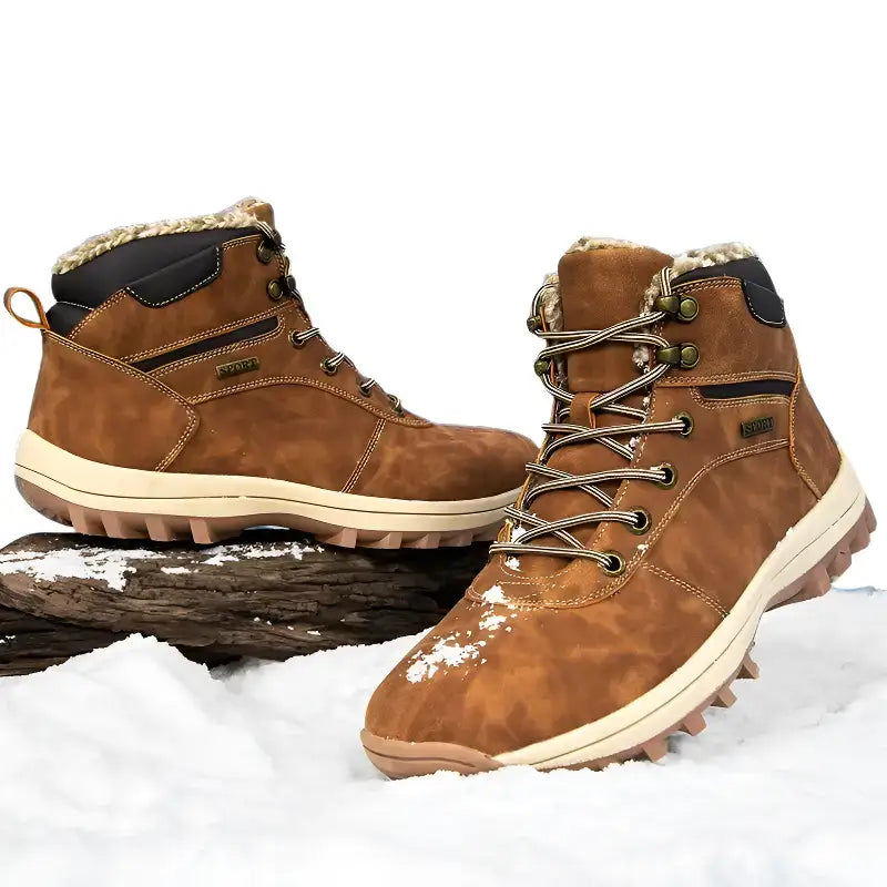 Chaussures randonnée hiver doublure mixte