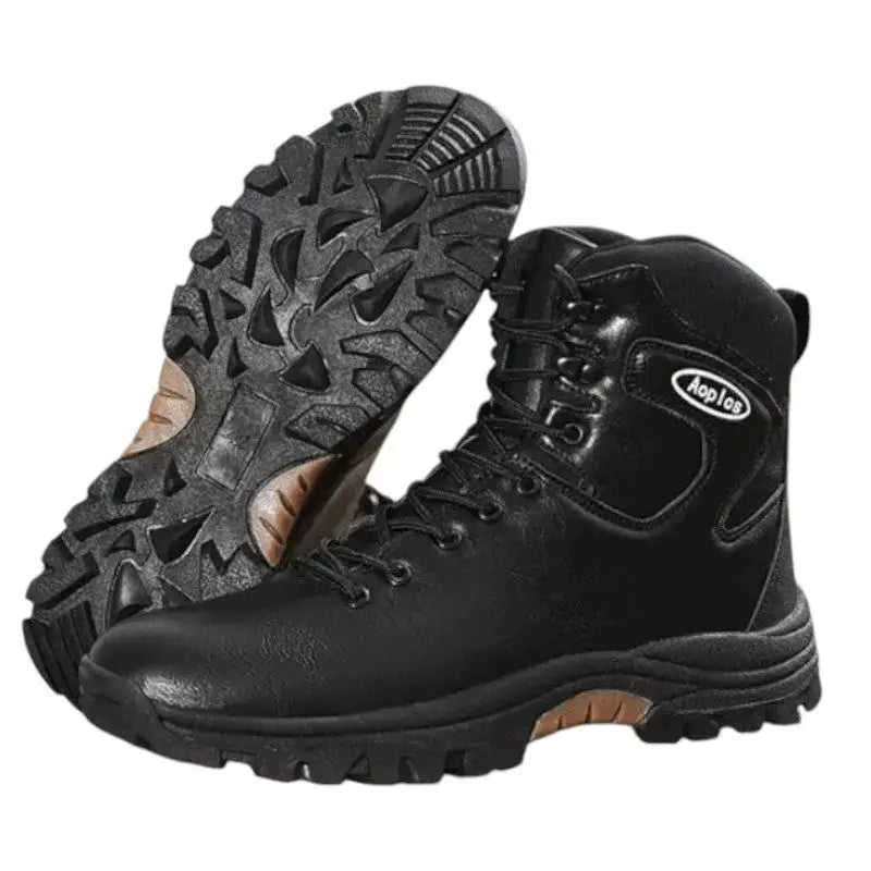 Chaussures randonnée homme marron robustes
