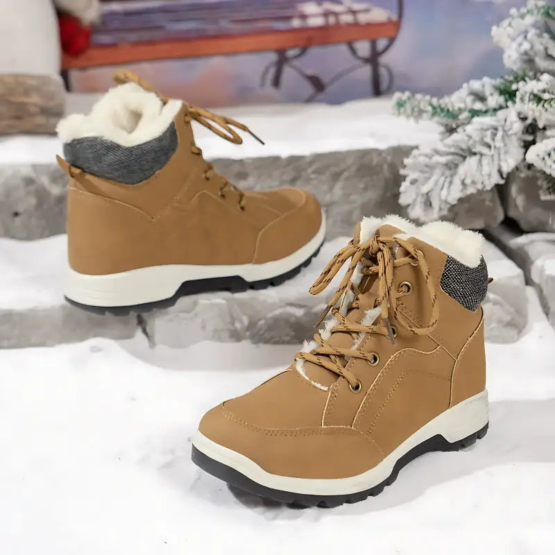 Chaussures randonnée neige femme amorti