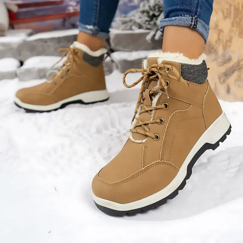 Chaussures randonnée neige femme amorti