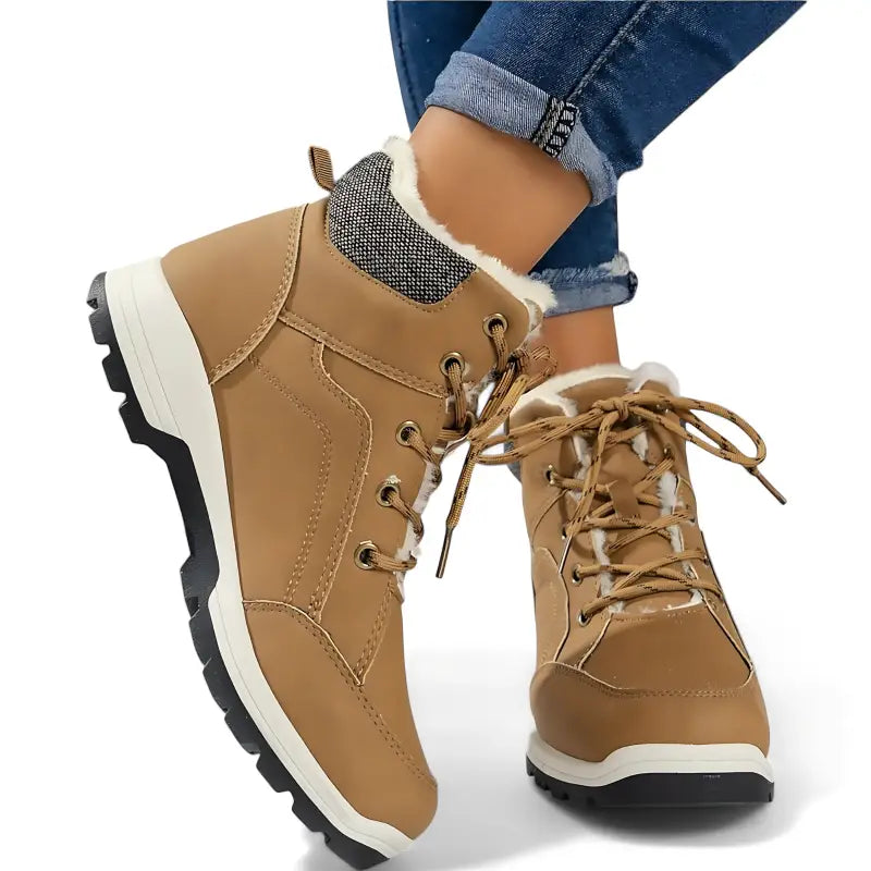 Chaussures randonnée neige femme amorti