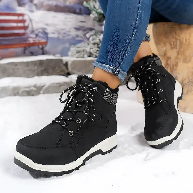 Chaussures randonnée neige femme amorti