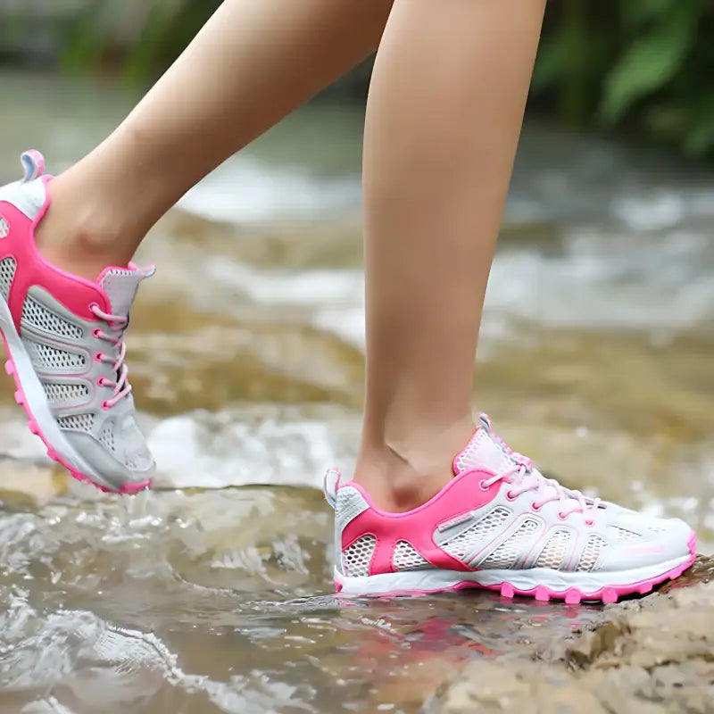 Chaussures de randonnée respirantes femme