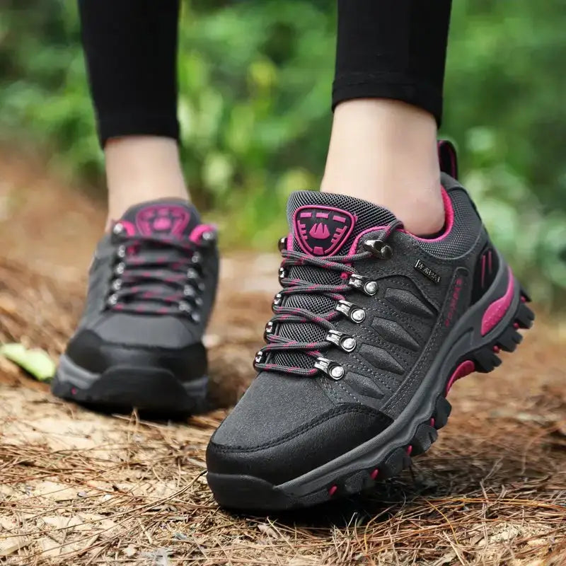 Chaussures randonnée sport femme coloris rose