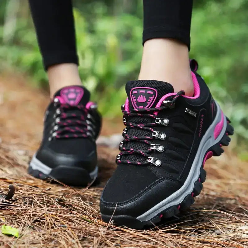 Chaussures randonnée sport femme coloris rose