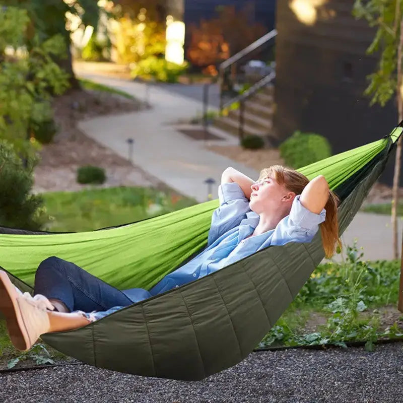 Sous-couette poncho hamac