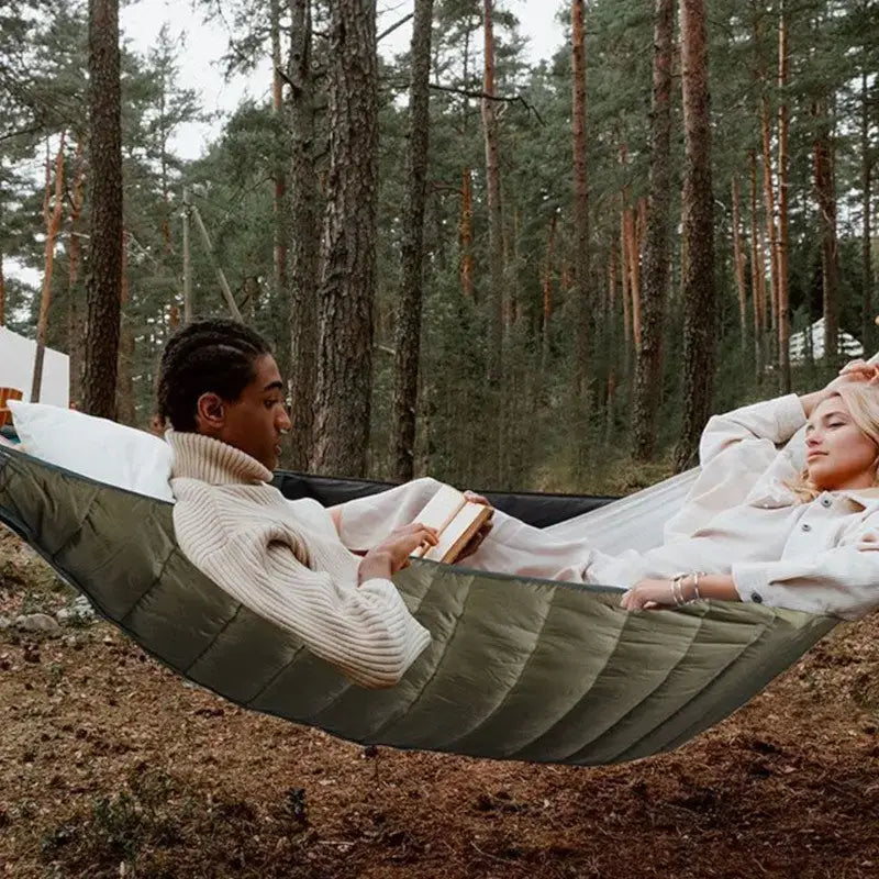 Sous-couette poncho hamac