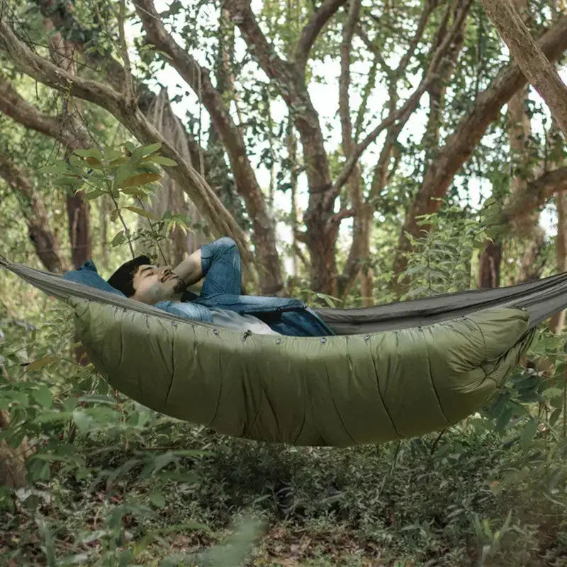 Sous-couette poncho hamac