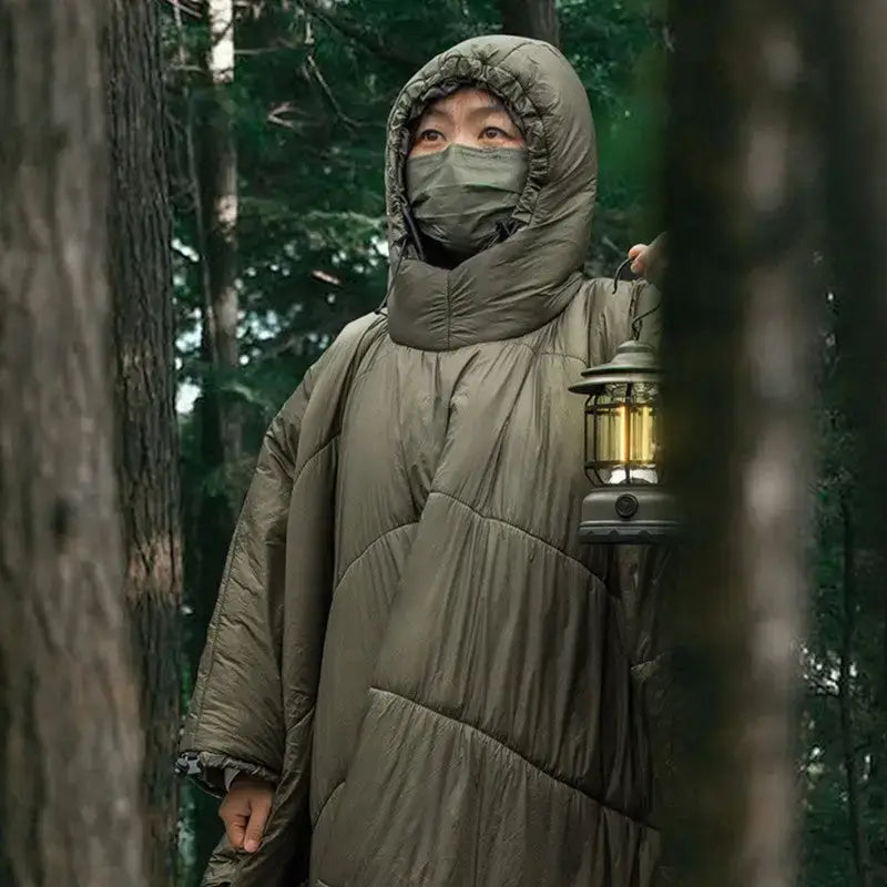 Sous-couette poncho hamac