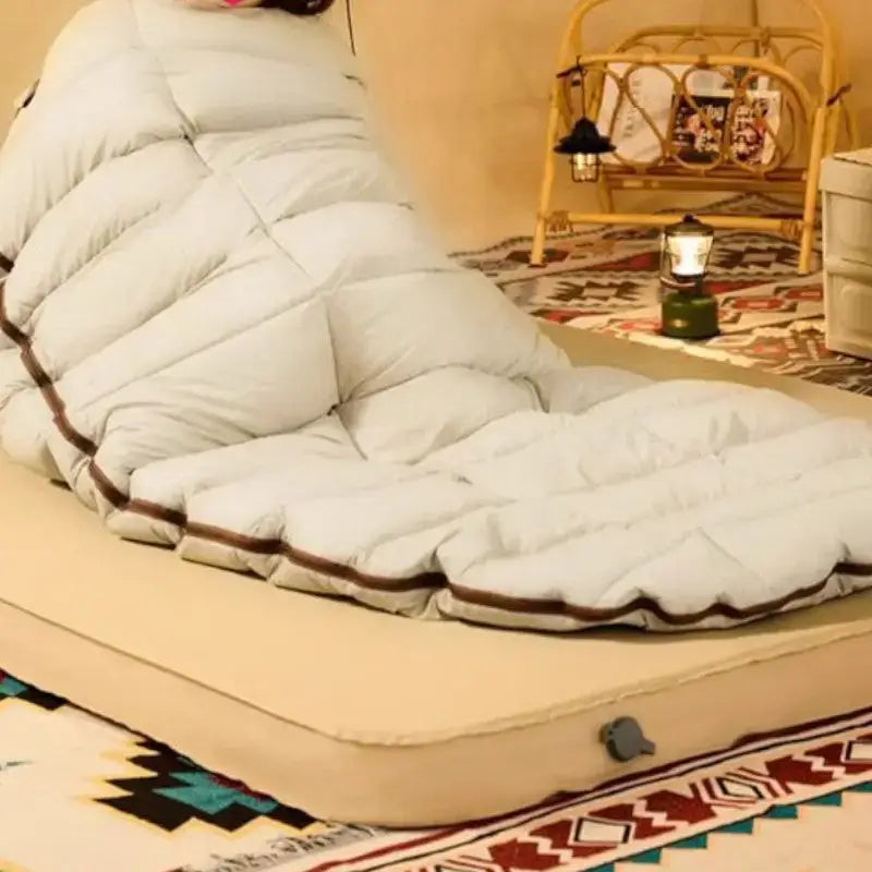 Couverture duvet grand froid -20°c ovale