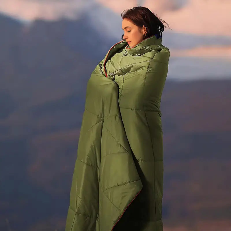 Couverture randonnée rembourrée confort