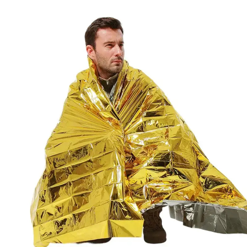 Couverture de survie thermique pet aluminium