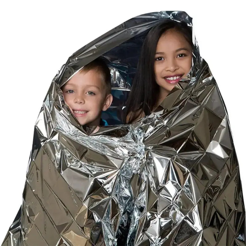 Couverture de survie thermique pet aluminium