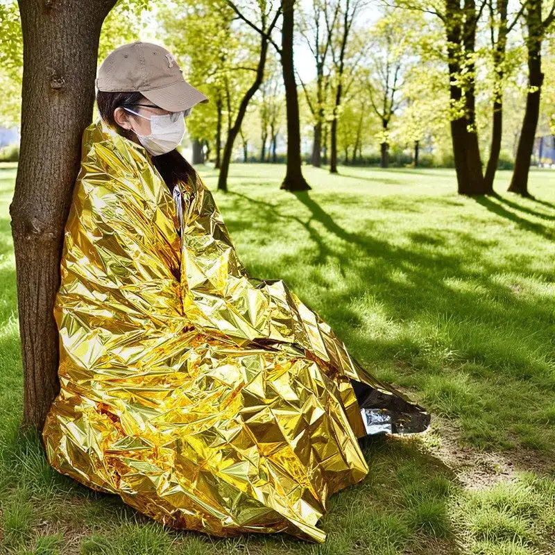 Couvertures de survie thermique urgence