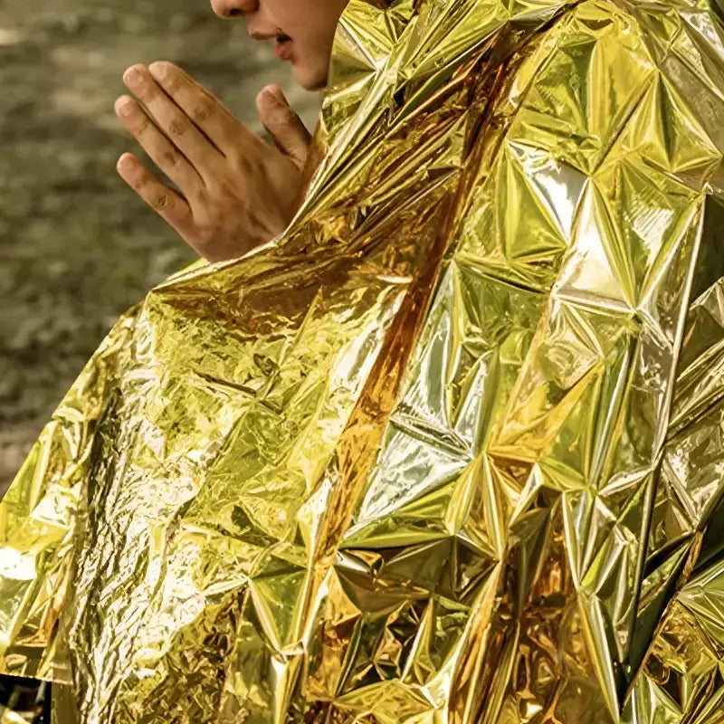 Couvertures de survie thermique urgence