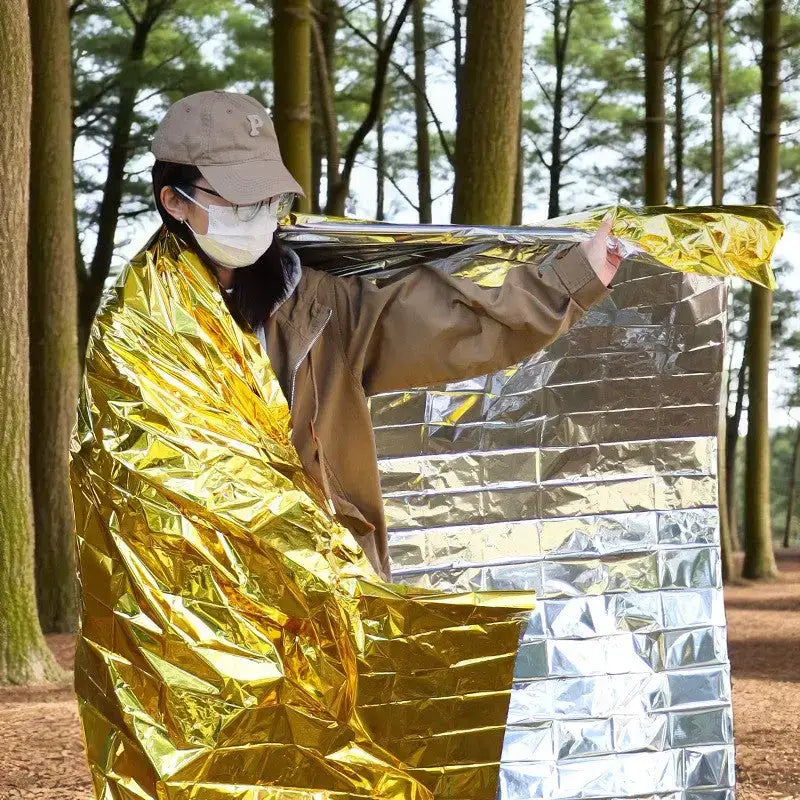 Couvertures de survie thermique urgence