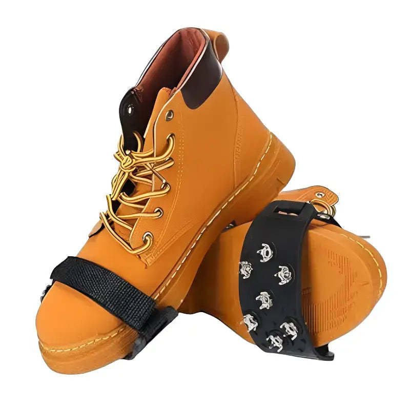 Crampons anti glisse randonnée avant-pied 7 pointes