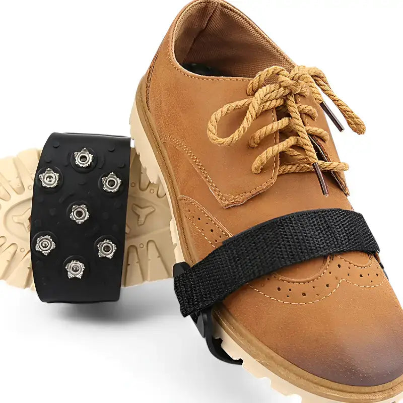 Crampons anti glisse randonnée avant-pied 7 pointes