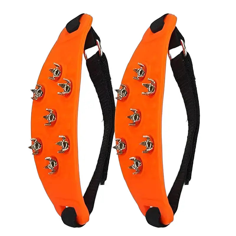 Crampons anti glisse randonnée avant-pied 7 pointes