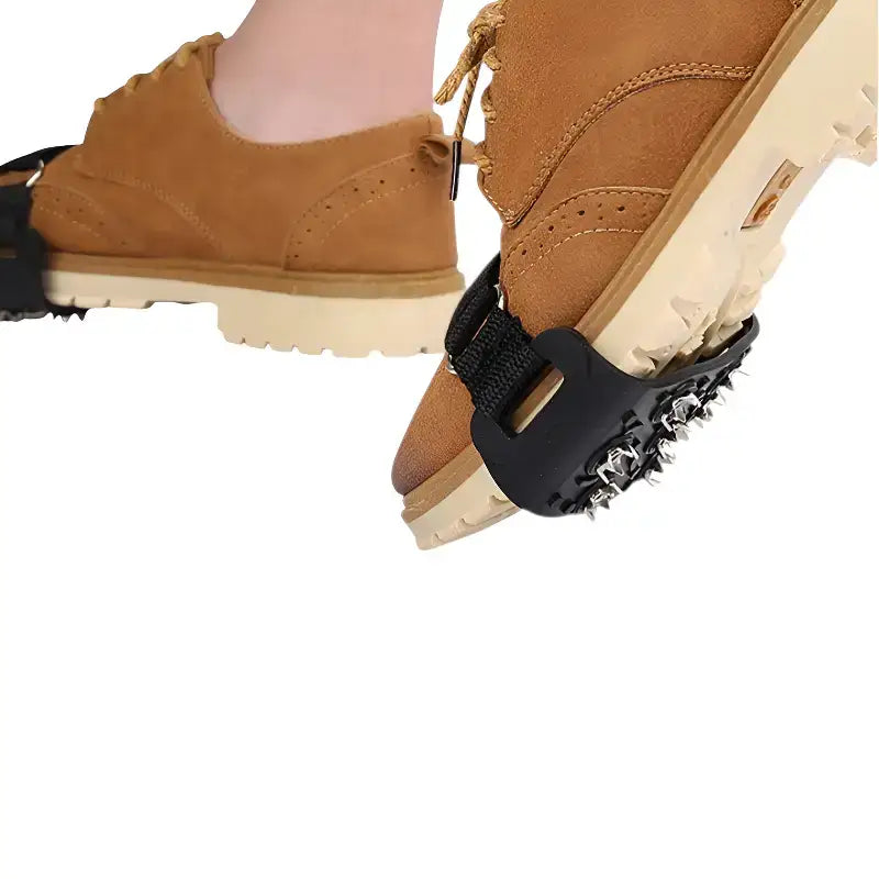 Crampons anti glisse randonnée avant-pied 7 pointes