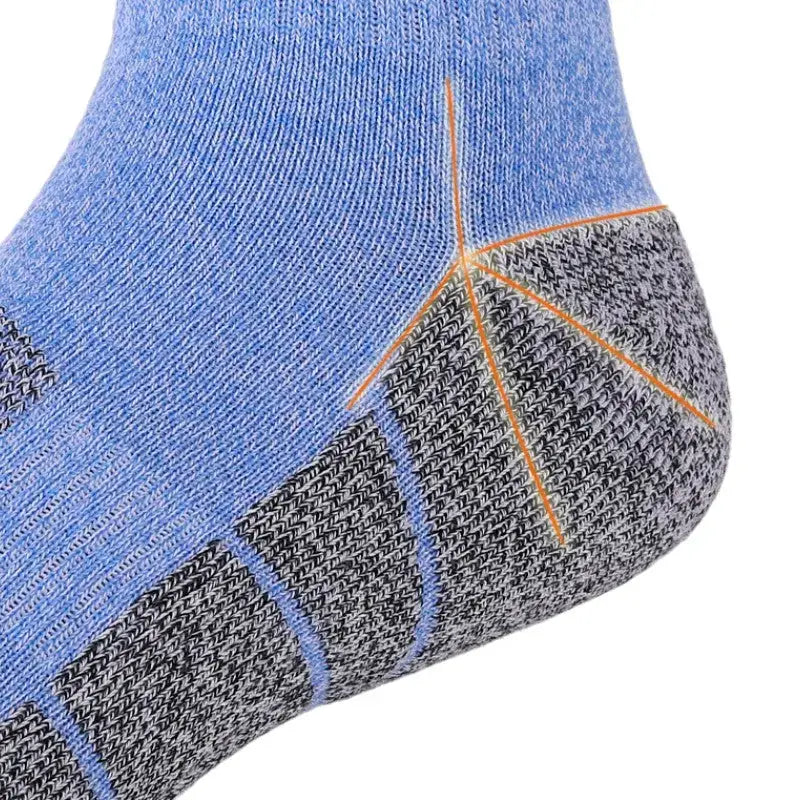 Pack 5 chaussettes randonnée épaisses mixte