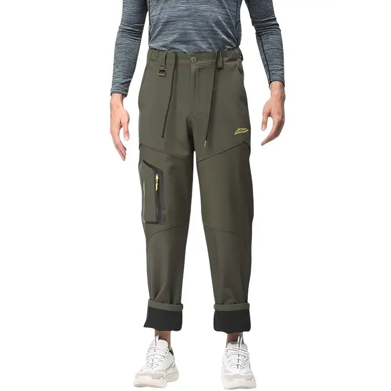 Pantalon softshell montagne homme thermique