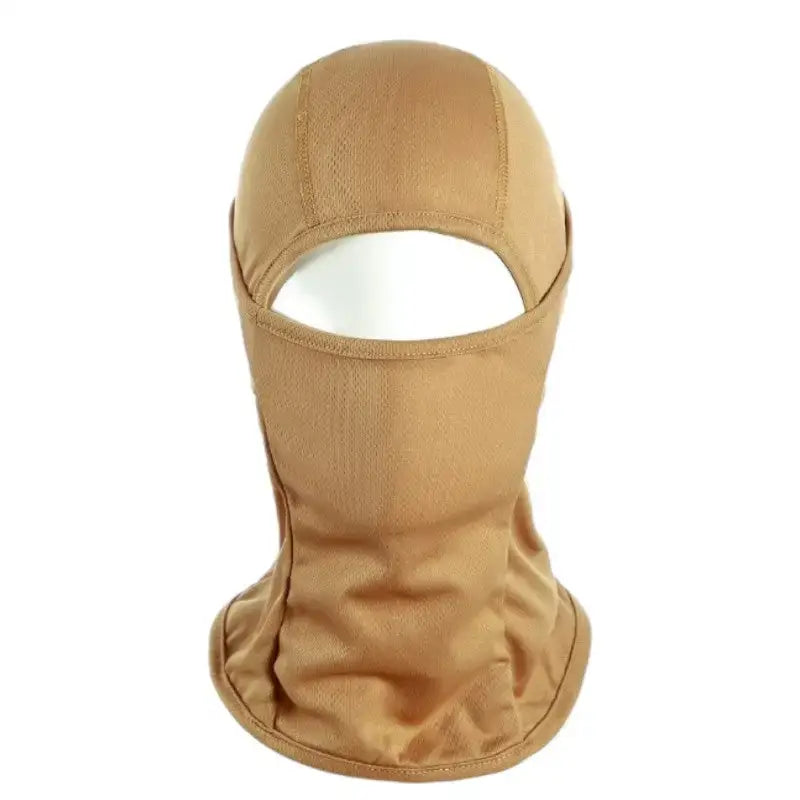 Cagoule beige polyester unisexe