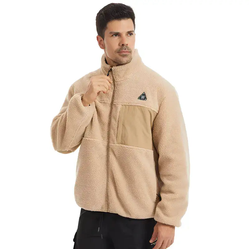 Veste polaire chauffante homme outdoor