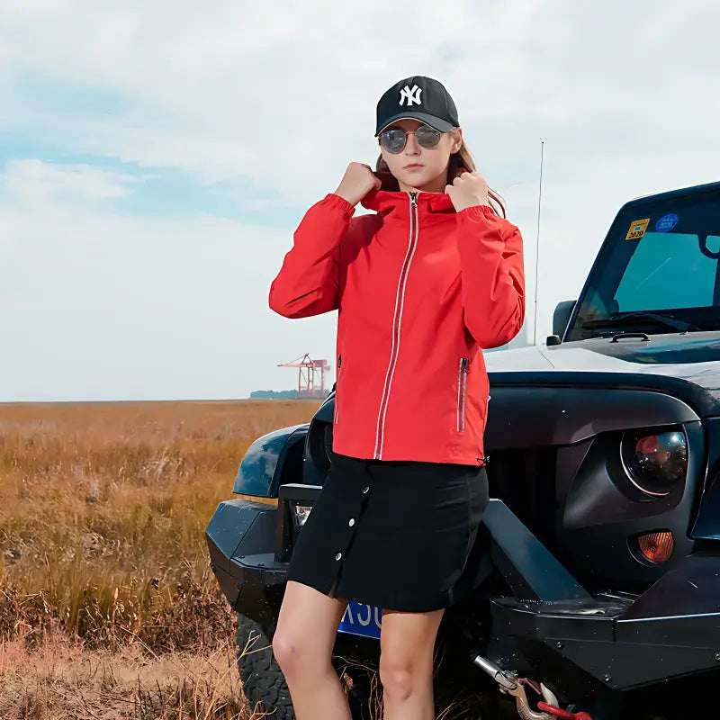 Veste randonnée pédestre femme imperméable