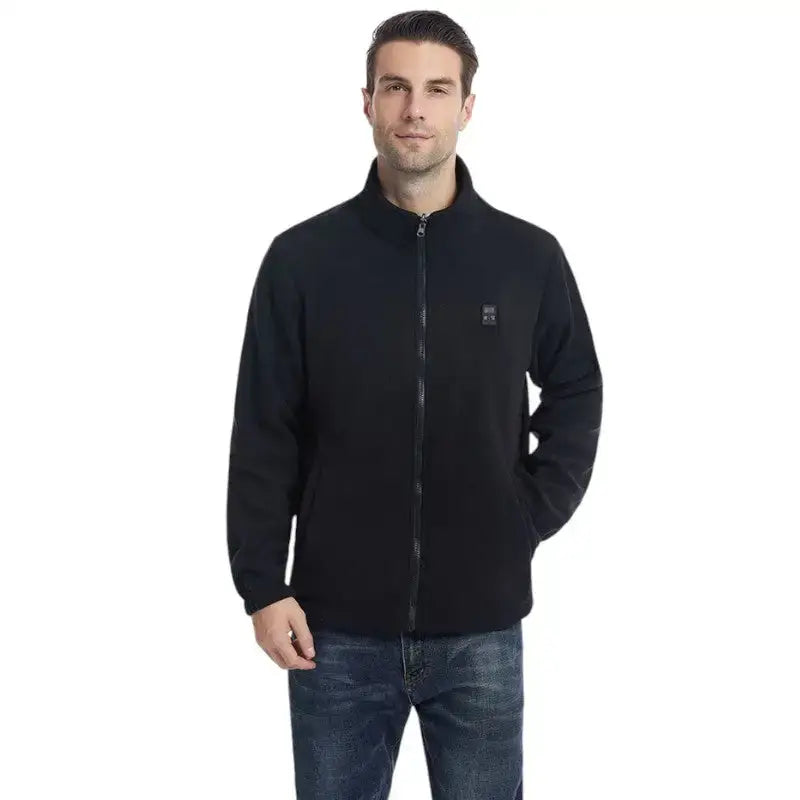 Veste polaire chauffante usb manches longues