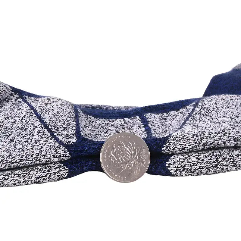 Pack 5 chaussettes randonnée coton mixte