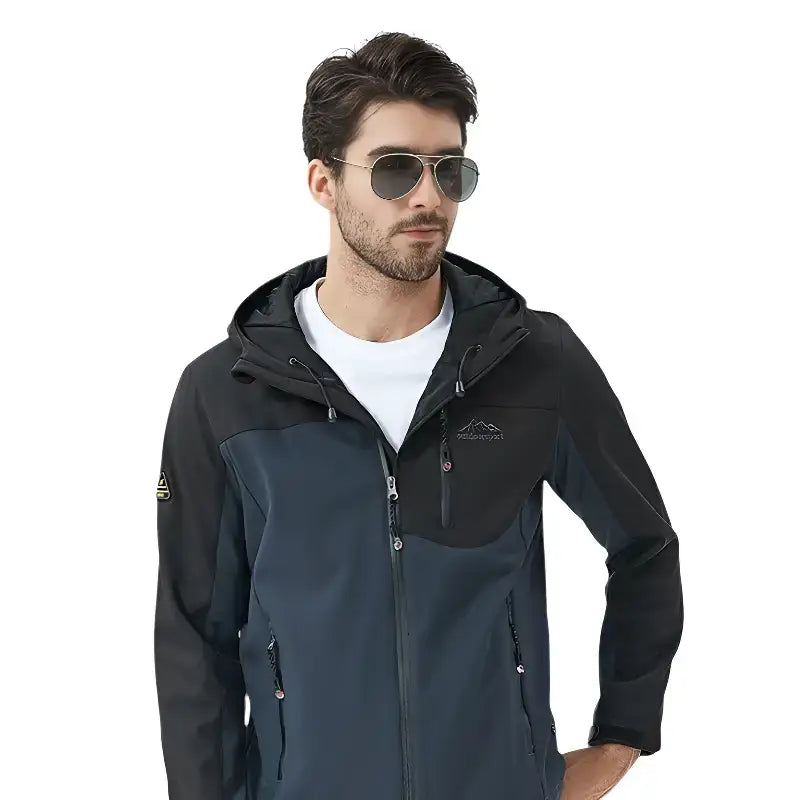 Veste randonnée imperméable respirante homme robuste