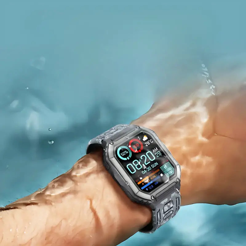 Montre connectée fitness écran tactile