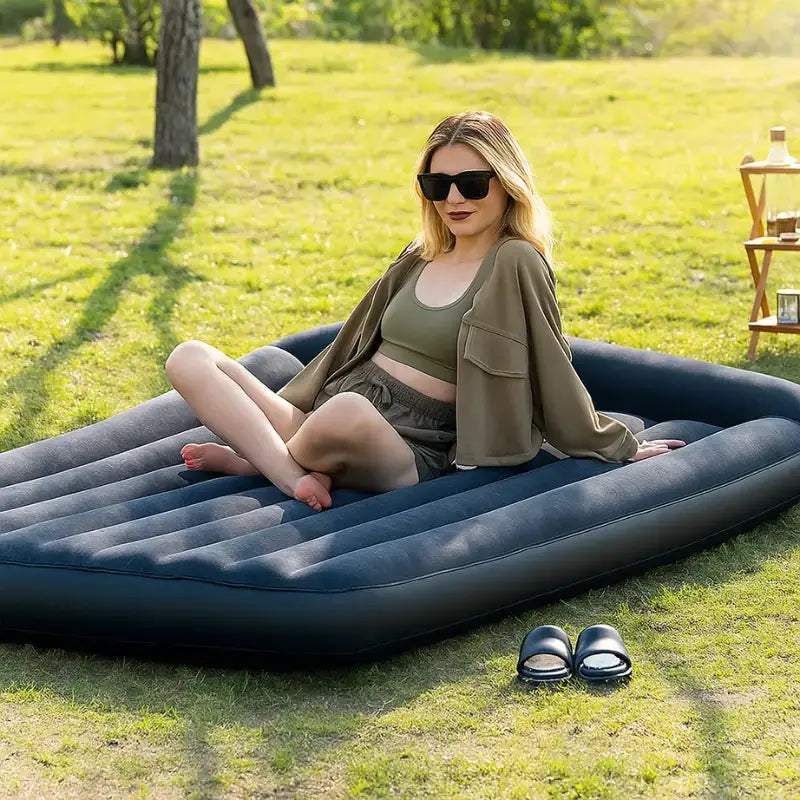 Matelas pliable camping gonflable confort