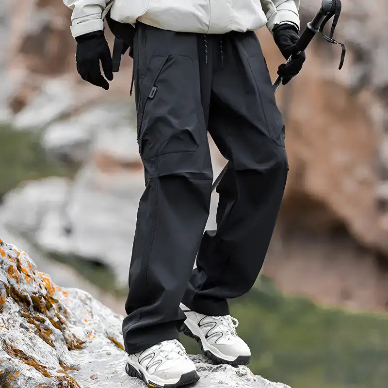 Pantalon cargo trekking hiver doublure polaire