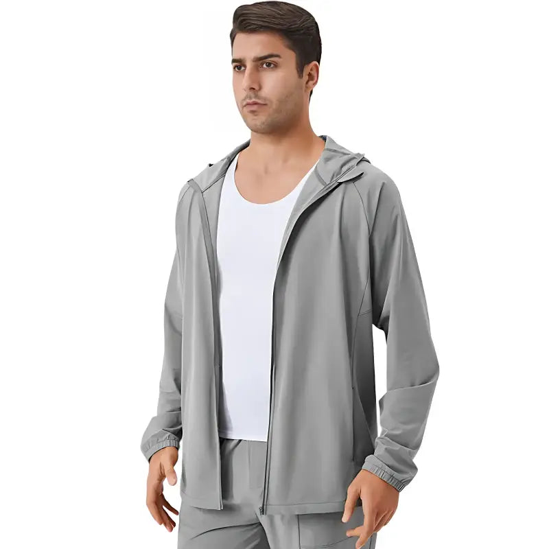 Veste légère randonnée homme coupe ample