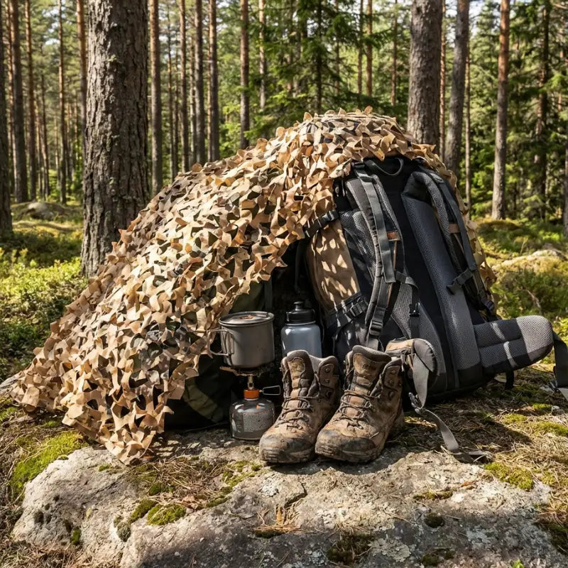 Deco filet de camouflage