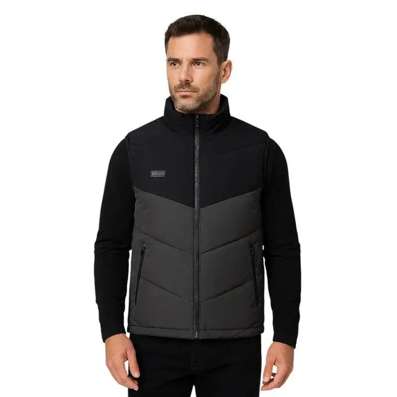 Gilet chauffant noir batterie requise