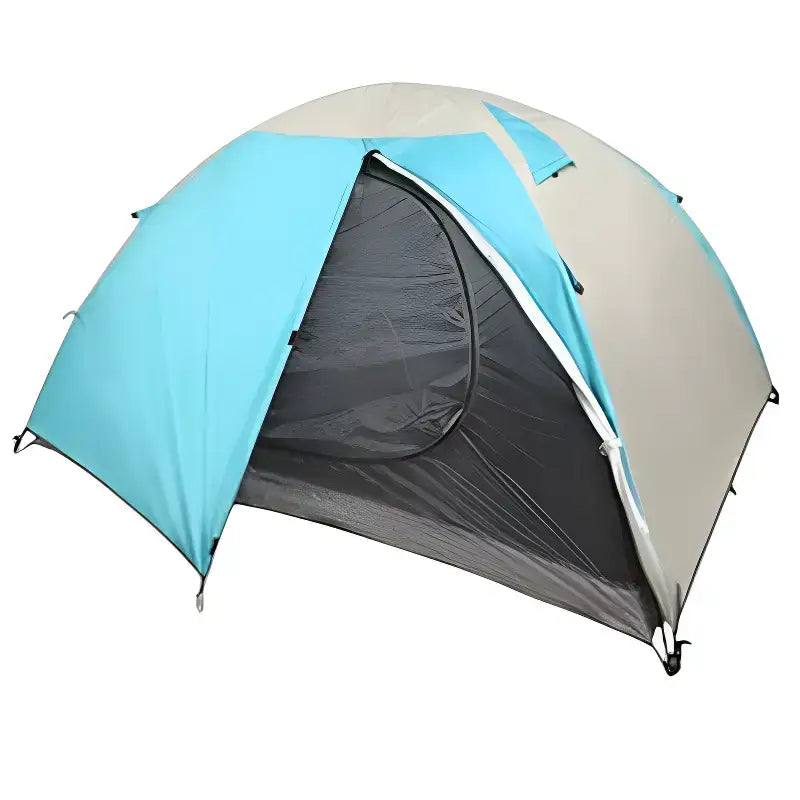 Tente camping trek basique montage manuel