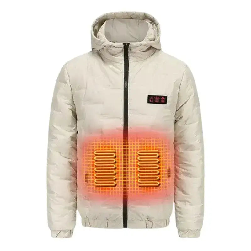 Doudoune chauffante femme hiver