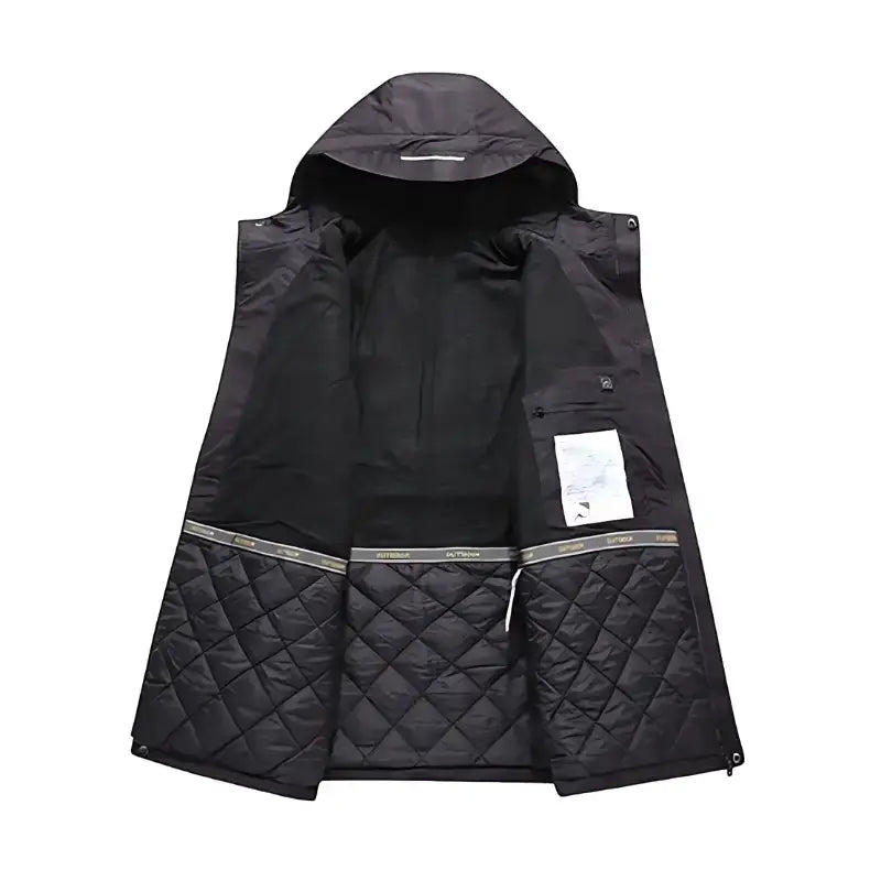 Doudoune chauffante femme longue imperméable