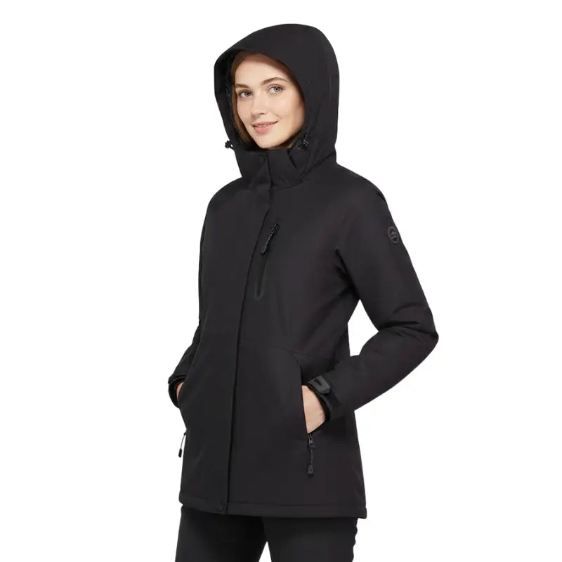 Doudoune chauffante femme longue imperméable