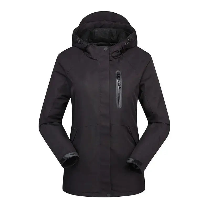 Doudoune chauffante femme longue imperméable
